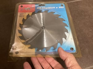 TrendLine HM-Kreissägeblatt Ø 205 mm Bohrung Ø 16 mm Kunden-Foto 1