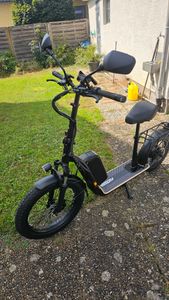 E-Roller mit Straßenzulassung - XI-1500-EEC 45km/h - MaxRange 25Ah, Elektro Roller mit Zulassung, Elektroroller, Roller - schwarz Kunden-Foto 7