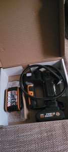 Worx Akku-Kompressor WX092 20 V Kunden-Foto 2