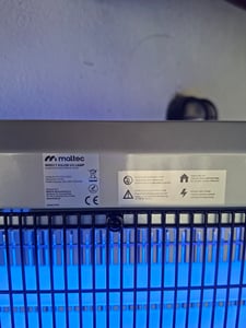MalTec Insektenvernichter elektrisch MasterKiller 40W UV Mückenlicht Insektenlampe Insektenfalle Energieeinsparung Kunden-Foto 2