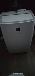Condizionatore mobile 12000 BTU/h (3.500 watt) - Condizionatore mobile 4in1 con WiFi/App monoblocco refrigerante - telecomando, timer 24h, deumidificatore Foto del cliente 4