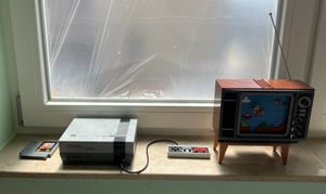 LEGO Super Mario Nintendo Entertainment System Super Mario Bros Gameplay-Bauset für Erwachsene, DIY 71374 Kunden-Foto 5