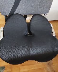 Orthopädisches Sitzkissen, Aufblasbares Kissen, Hämorrhoiden Sitzkissen, Orthopädischer Sitzring Kunden-Foto 1