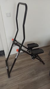 Stepper Gewichtskapazität Klettertrainingsgerät  mit LED-Anzeige Klappbarer Fitness-Trainer Stepper-Maschine für effektives Training 110kg, Kunden-Foto 1