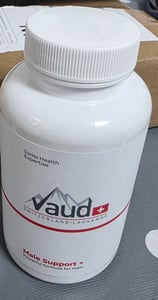 Vaud Male Support - 1000 mg L-Arginin Supplement für Männer - Natürliches Aminosäure Supplement für tägliche Vitalität - Reine Formel ohne unnötige Kunden-Foto 1