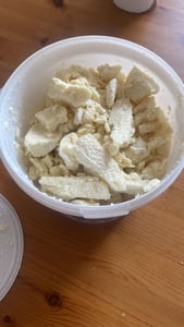 Sheabutter 1kg Unraffiniert A-Grade Handgeknetet Natur Körperbutter GiDeli Kunden-Foto 1