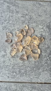 Glas-Splitt in verschiedenen Gelbtönen 3-5 cm 5 kg – Zierkies für Garten, Terrasse & Gabionen Kunden-Foto 1