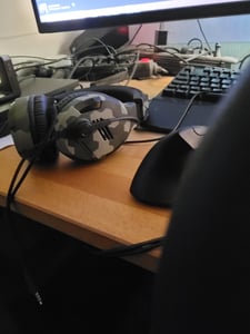 Bigben Interactive PS4OFHEADSETV3G écouteur/casque Avec fil Arceau Jouer Camouflage Photo du client 1
