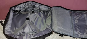 Delgeo Reise-Rucksack für Damen, Handgepäck-Rucksack, Erweiterbarer Lässiger Stilvoller Rucksack, Passt zum 17.3-Zoll-Laptop,Casual Dayback für Weekender Wanderweg im Freien, Grün Kunden-Foto 4
