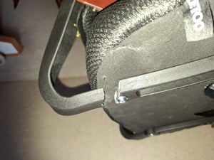 Bürostuhl Schreibtischstuhl Ergonomisch Drehstuhl Chefsessel mit Mesh Netz Gaming Lordosenstütze Rückenlehne Sitz Schwarz Retoo Kunden-Foto 9