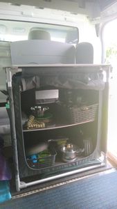 Campingküche praktisch für unterwegs 