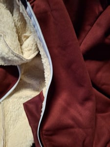 Pánská zimní bunda Podšitá bunda s kapucí Pánský jednobarevný kabát na zip Pánská větruodolná outdoorová bunda Teplá pánská bunda, černá, 2XL Fotografie od zákazníka č. 1
