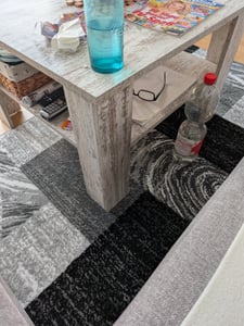 Carpetsale24 Koberec do Obývacího Pokoje Moderní Abstraktní Design Krátký Vlas M?kký Pohodlný a Snadno Udržovatelný, Velikost: 280x370 cm Fotografie od zákazníka č. 4