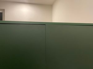 Komoda Genua z 5 drzwiczkami, kredens w kolorze: kremowy, szafka o wymiarach: 160 x 120 x 45 cm Zdjęcie produktu od klienta nr 1