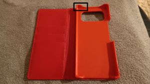 Volla Leder Schutzhülle/Bookcase für Volla Phone Quintus schwarz Fotografia od zákazníka č. 2