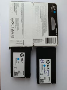 HP 937 4er-Pack CMYK Original Druckerpatrone, Standardertrag, Schwarz, Cyan, Magenta, Gelb, 4 Stück(e), 1250 Seiten, 800 Seiten, Kombi-Packung Kunden-Foto 1