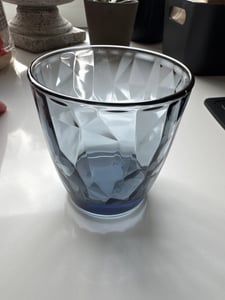 Bormioli Rocco Diamond Ocean Blue Acqua Tumbler 305 ml set da 6 Foto del cliente 1