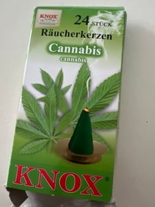 Knox Räucherkerzen - Cannabis von Knox Räucherkerzen Kunden-Foto 1