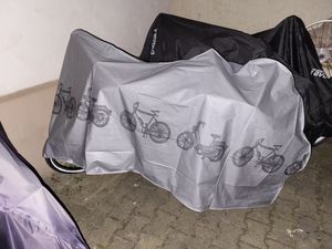 2 Stk. Fahrradgarage Abdeckplane Fahrradhaube Wasserdicht, Wetterfest, 200x110 cm Kunden-Foto 5