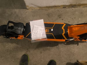RCB D7 Ultra E-Scooter mit Straßenzulassung  bis 1600W 20,8 Ah NFC Blinker App bis 100 km Reichweite App Kunden-Foto 2