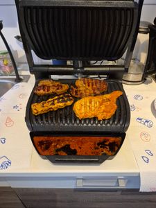 Kontaktní gril Tefal OptiGrill GC705D Fotografie od zákazníka č. 2