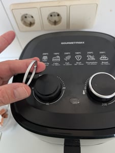 GOURMETmaxx Heißluftfritteuse Kompakt Kunden-Foto 2