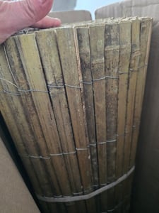 300x110 Bambus Sichtschutz Zaun Balkon Sonnenschutz Sichtschutzmatte Gartenzaun Kunden-Foto 3