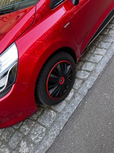 Radkappen Radzierblenden SATZ (4Stück) 13 Zoll MAXIMUS BLACK RED Z460832 Kunden-Foto 1