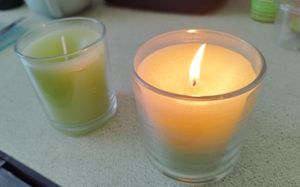 150 STK. Kerzendocht mit Halter (10cm,15cm,20cm) | 100% natürlich aus Baumwolle | Candle Wick mit Ständer | Runddocht, Teelichtdochte für DIY Kerzenherstellung Kunden-Foto 1