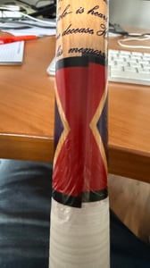 Harley Quinn Baseballschläger, Cosplay, 85cm, COMIC CON, Holz Baseballschläger, Halloween, Geschenk Kunden-Foto 1
