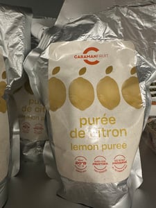 Ponthier ZITRONEN PÜREE Zitrus-Frucht-Püree 6x 1KG Kunden-Foto 1