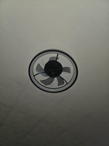 Jayseuw Deckenventilator Ø 50cm LED Deckenleuchte mit Beleuchtung und Fernbedienung Deckenlampe Kunden-Foto 8