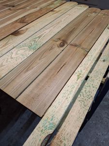 Cancello da giardino Legno di pino impregnato 100x125 cm Foto del cliente 1