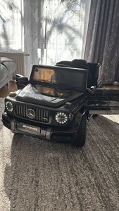 Mercedes-Benz G 63 G63 AMG V8 Biturbo Kinderauto Kinderfahrzeug Kinder Elektroauto 12V  / 2x Motoren / Öffnende Türen (Weiß) Kunden-Foto 9