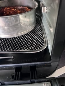 GOURMETmaxx Friggitrice digitale ad aria calda XXL Friggitrice ad aria calda 12 litri Forno Grill Friggitrice Cottura delicata a basso contenuto di grassi senza olio  Airfryer riteuse Foto del cliente 4