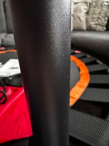 CITYSPORTS: TRAMPOLINO FITNESS, Mini-trampolino con maniglia di supporto, regolabile in altezza (3 posizioni), diametro 130 cm, esagonale, 42 elastici, portata massima 100 kg, non pieghevole Foto del cliente 5