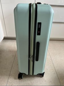 HAUPTSTADTKOFFER Mitte - Großer Koffer mit 4 Doppel-Rollen XL Reisekoffer mit Erweiterung,  stabiler Trolley Hartschalenkoffer TSA,  130 L,Waldgrün Kunden-Foto 1