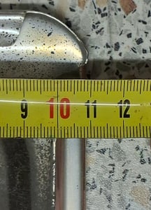 Lavello in acciaio inox 57 cm Lavello da incasso Lavello da cucina Lavello rotondo Lavello circolare Foto del cliente 4