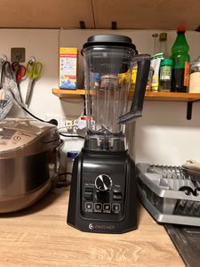 AMZCHEF Standmixer, 2000W Hochleistungsmixer, Smoothie Maker Mixer - 4 Vorprogramme - 8 Geschwindigkeiten - 8 Scharfe Klingen für 3D-Montage - 2 L Kunden-Foto 7