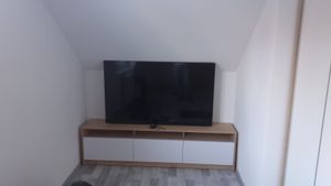 nabbi Fernsehtisch Ulfet U2 - weiß / beton Kunden-Foto 1