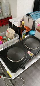 Mesko Home MS 6509, Schwarz, Arbeitsplatte, Versiegelte Platte, 2 Zone(n), 2 Zone(n), Köcheln Kunden-Foto 1