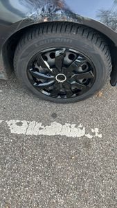 Radkappen Radzierblenden Autoradkappen Schwarz Lackiert NRM Stig 16" Kunden-Foto 1