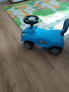 Kinderauto-Schieber GO GO Modegelb Kunden-Foto 1