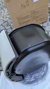 Heißluftfritteuse 10 Liter XXL, 11in1 mit LED-Display, Sichtfenster, fettfreie Zubereitung, inkl. Timer, platzsparend, spülmaschinenfester Korb, 2400W Kunden-Foto 2