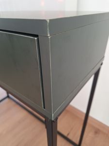Konsolentisch NIRAI mit Schublade – schwarz/grün Kunden-Foto 2