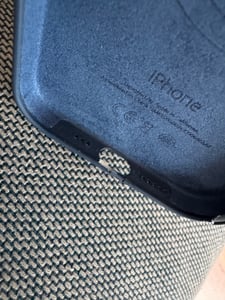 Apple MM2G3ZM/A, Cover, Apple, iPhone 13 Pro, 15,5 cm (6.1"), Blau Kunden-Foto 3