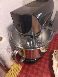 Ruhhy 25729 Kuchyňský robot 5,5 L, 2000 W, s funkcí ohřevu a váhou, černý Fotografie od zákazníka č. 1