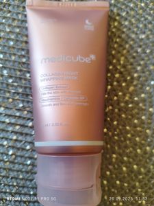 MEDICUBE COLLAGEN WRAPPING Nacht-Gesichtsmaske, 75 ml Kunden-Foto 1