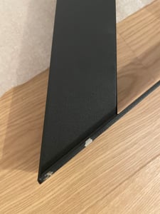 Tischgestell ’Oberau’ Stahl 98 x 58 x 43 cm Schwarz Kunden-Foto 1