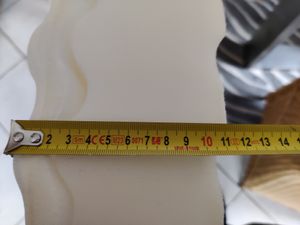 Matratze 160x200 cm orthopädisch Kaltschaum HR-Schaum Visco Memory H3 H4 ca. 24 cm Höhe atmungsaktiv Bezug waschbar für Allergiker SELECT MAX DOUBLE Kunden-Foto 15